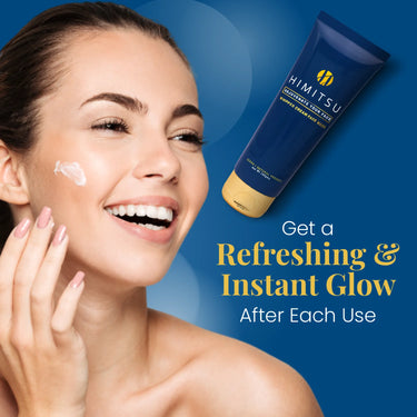 Himitsu Whipped Cream Face Wash 100Gms | Perfect for All Skin Types
